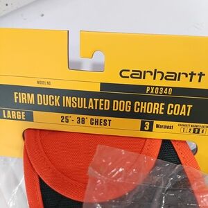 Carhartt Firm Duck Insulated Dog Chore Coat